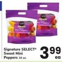 Safeway Signature SELECT Sweet Mini Peppers offer