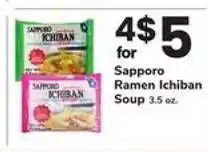 Safeway Sapporo Ramen Ichiban Soup offer