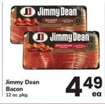 Safeway Jimmy Dean Bacon offer