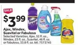Stop&Shop Ajax, Windex, Suavitel or Fabuloso offer
