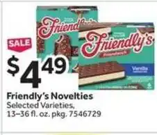 Stop&Shop Friendly's Novelties offer