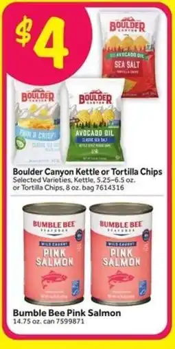 Stop&Shop Boulder Canyon Kettle or Tortilla Chips offer