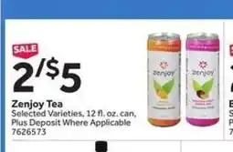Stop&Shop Zenjoy Tea offer