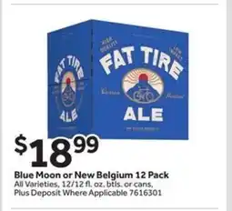 Stop&Shop Blue Moon or New Belgium 12 Pack offer