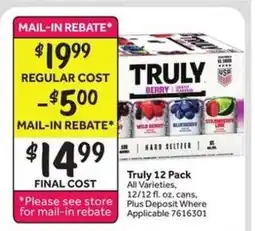 Stop&Shop Truly 12-Pack offer