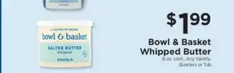 ShopRite Bowl & Basket Whipped Butter offer