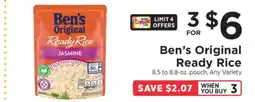 ShopRite Ben's Original Ready Rice offer