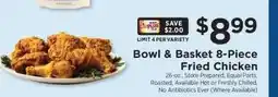ShopRite Bowl & Basket 8-Piece Fried Chicken offer