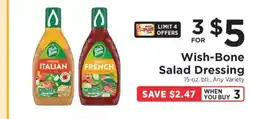 ShopRite Wish-Bone Salad Dressing offer
