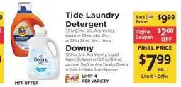 ShopRite Tide Laundry Detergent offer