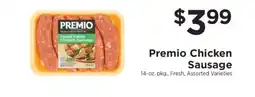 ShopRite PREMIO Chicken Sausage offer