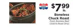 ShopRite Boneless Chuck Roast offer