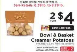 ShopRite Bowl & Basket Creamer Potatoes offer