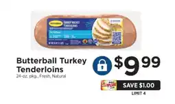 ShopRite Butterball Turkey Tenderloins offer