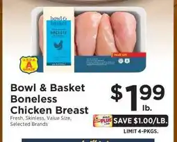 ShopRite Bowl & Basket Boneless Chicken Breast offer