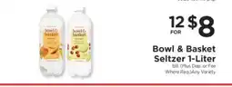 ShopRite Bowl & Basket Seltzer 1-Liter offer