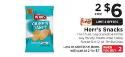 ShopRite Herr's Snacks offer