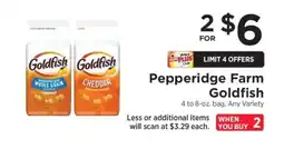 ShopRite Pepperidge Farm Goldfish offer