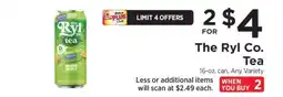 ShopRite The Ryl Co. Tea offer