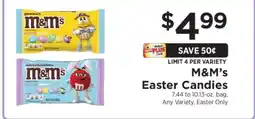 ShopRite M&M's Easter Candies offer