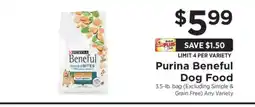 ShopRite PURINA Beneful Dog Food offer