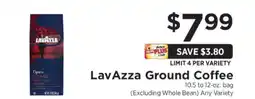 ShopRite LavAzza Ground Coffee offer