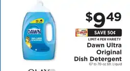 ShopRite Dawn Ultra Original Dish Detergent offer