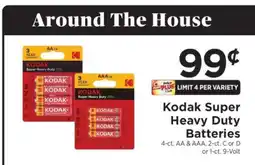 ShopRite Kodak Super Heavy Duty Batteries offer