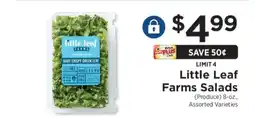 ShopRite Little Leaf Farms Salads offer