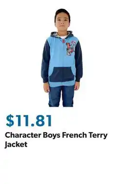Sam's Club Character Boys French Terry Jacket offer