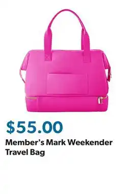 Sam's Club Member's Mark Weekender Travel Bag offer