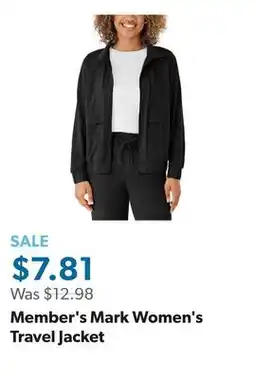 Sam's Club Member's Mark Women's Travel Jacket offer