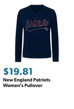 Sam's Club New England Patriots Women's Pullover offer