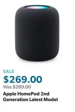 Sam's Club Apple HomePod 2nd Generation Latest Model offer