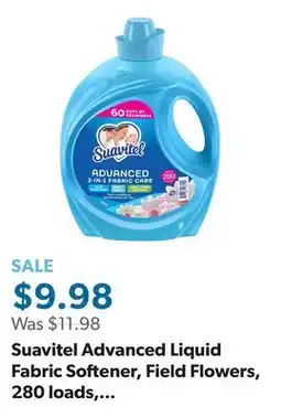 Sam's Club Suavitel Advanced Liquid Fabric Softener, Field Flowers, 280 loads, 160 fl. oz offer