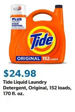 Sam's Club Tide Liquid Laundry Detergent, Original, 152 loads, 170 fl. oz offer