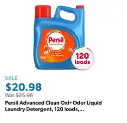 Sam's Club Persil Advanced Clean Oxi+Odor Liquid Laundry Detergent, 120 loads, 202 fl. oz offer
