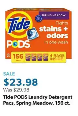 Sam's Club Tide PODS Laundry Detergent Pacs, Spring Meadow, 156 ct offer