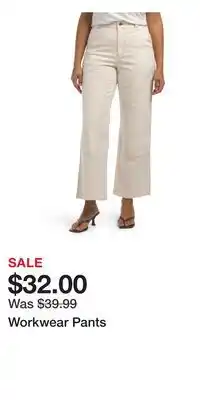 TJ Maxx Workwear Pants offer