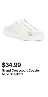 TJ Maxx Grand Crosscourt Coaster Mule Sneakers offer
