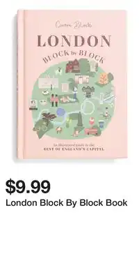 TJ Maxx London Block By Block Book offer