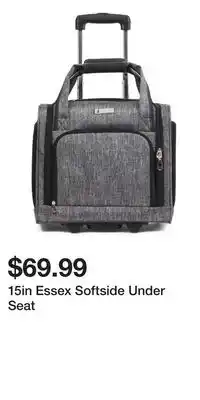 TJ Maxx 15in Essex Softside Under Seat offer