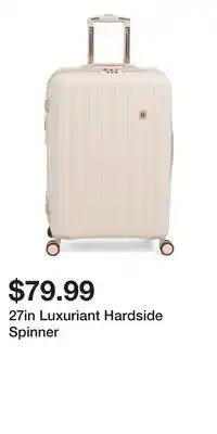 TJ Maxx 27in Luxuriant Hardside Spinner offer
