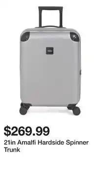 TJ Maxx 21in Amalfi Hardside Spinner Trunk offer