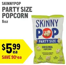 New Seasons Market Skinnypop party size popcorn offer