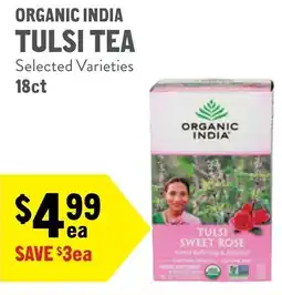 New Seasons Market Organic india tulsi tea offer