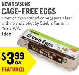 New Seasons Market New seasons cage-free eggs offer