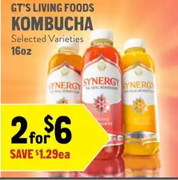 New Seasons Market Gt's living foods kombucha offer