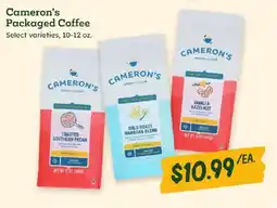 Sprouts Farmers Market Cameron's Packaged Coffee offer