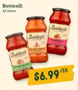 Sprouts Farmers Market Botticelli offer